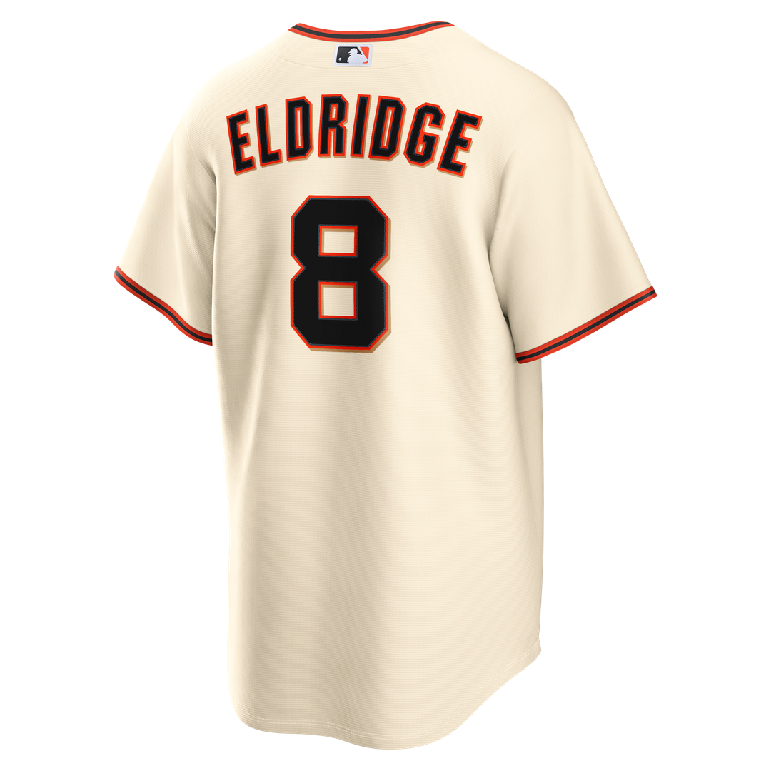 Bryce Eldridge San Francisco Giants Nike Home Replica Jersey - Cream Official MLB Team Apparel Baseball Fan Gear