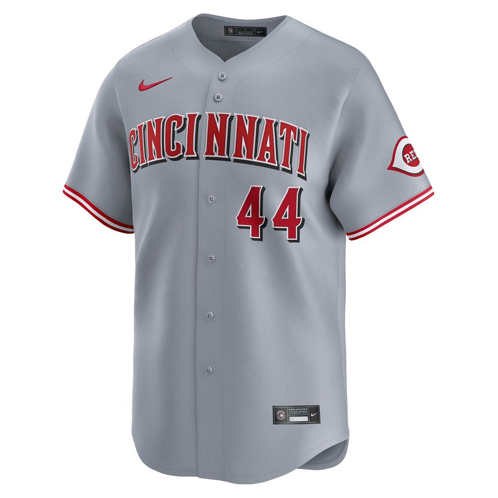 Elly De La Cruz Cincinnati Reds Nike Road Limited Player Jersey - Gray Official MLB Team Apparel Baseball Fan Gear