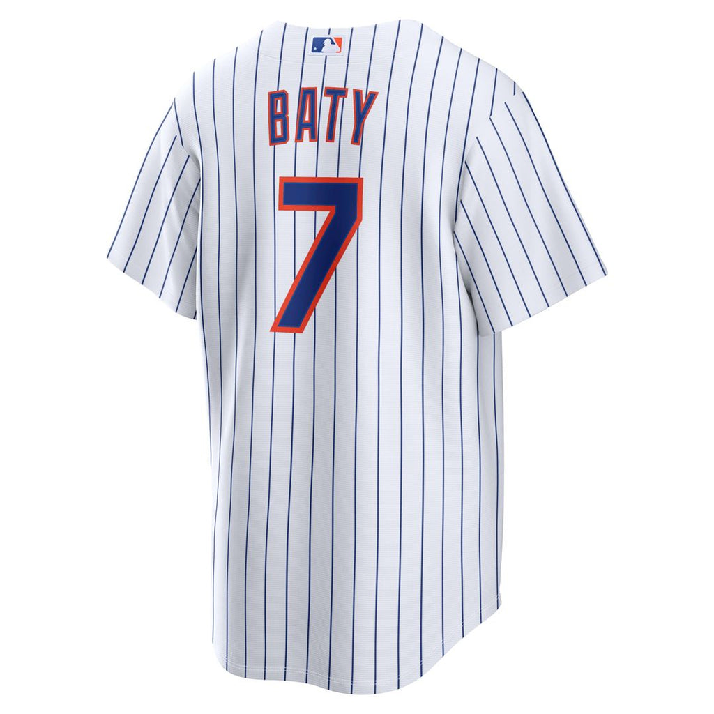 Brett Baty New York Mets Nike Home Replica Jersey - White Official MLB Team Apparel Baseball Fan Gear