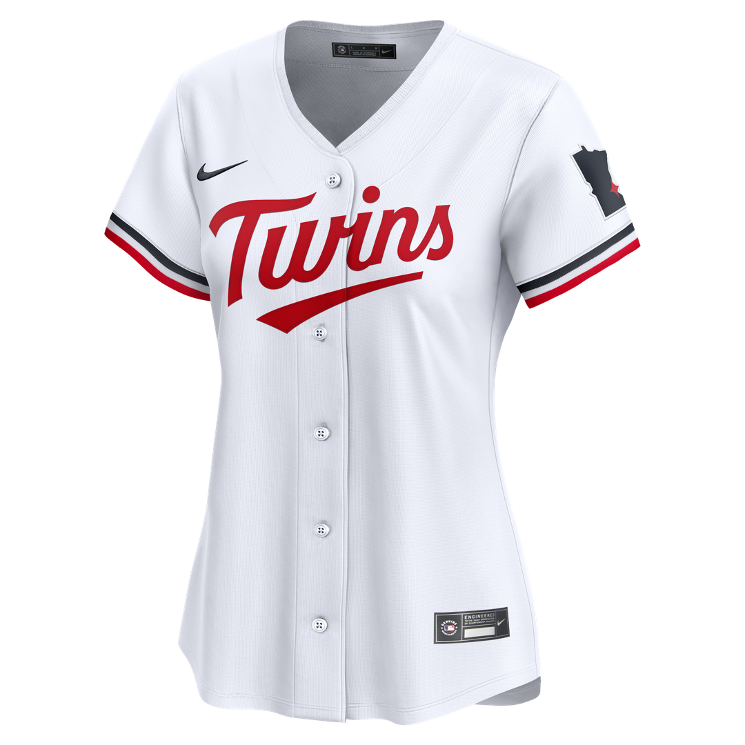 Minnesota Twins Nike Women's Home Limited Jersey - White Official MLB Team Apparel Baseball Fan Gear