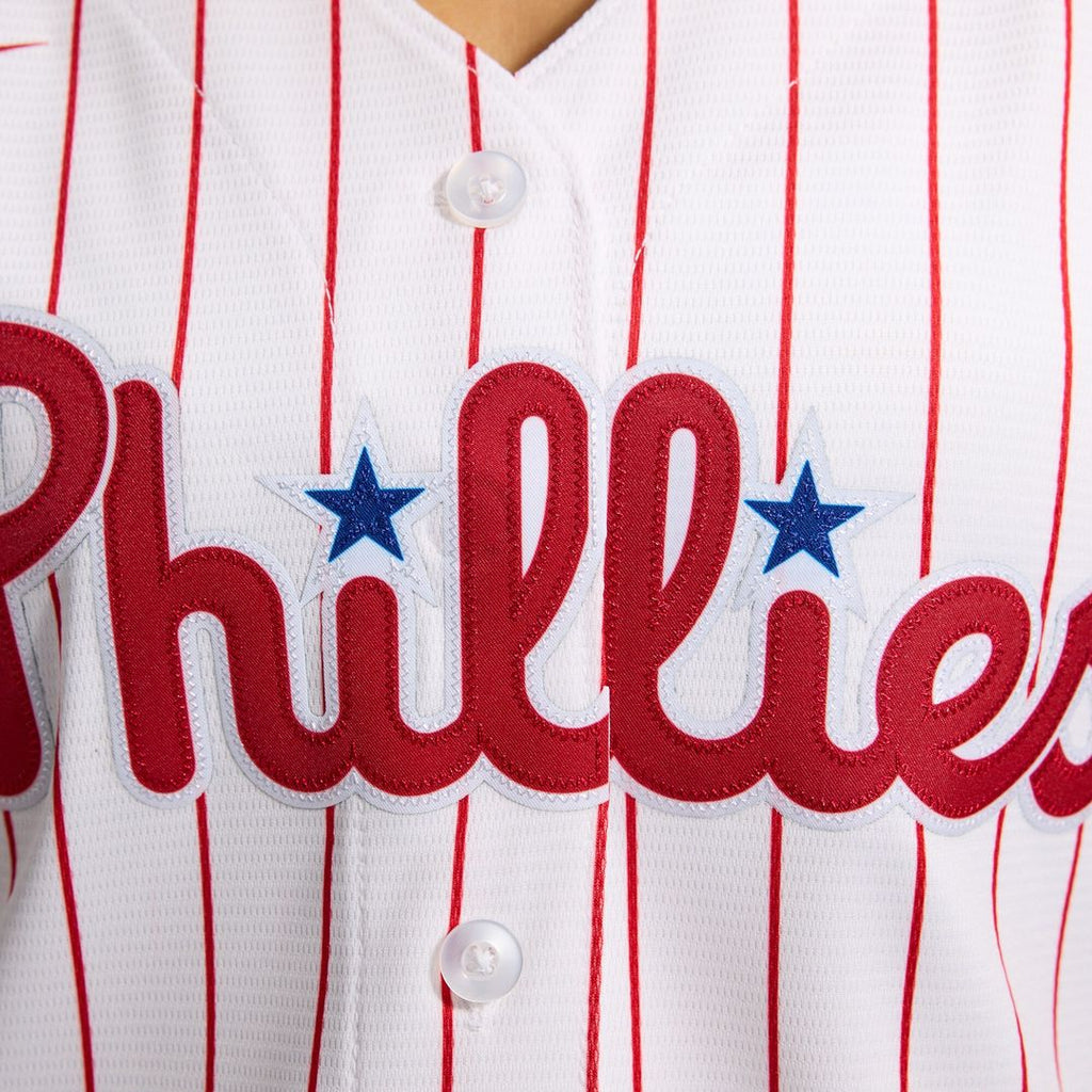 Philadelphia Phillies Nike Women's Home Replica Team Jersey - White Official MLB Team Apparel Baseball Fan Gear