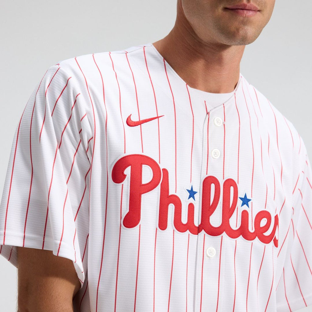 Philadelphia Phillies Nike Home Replica Team Jersey - White Official MLB Team Apparel Baseball Fan Gear