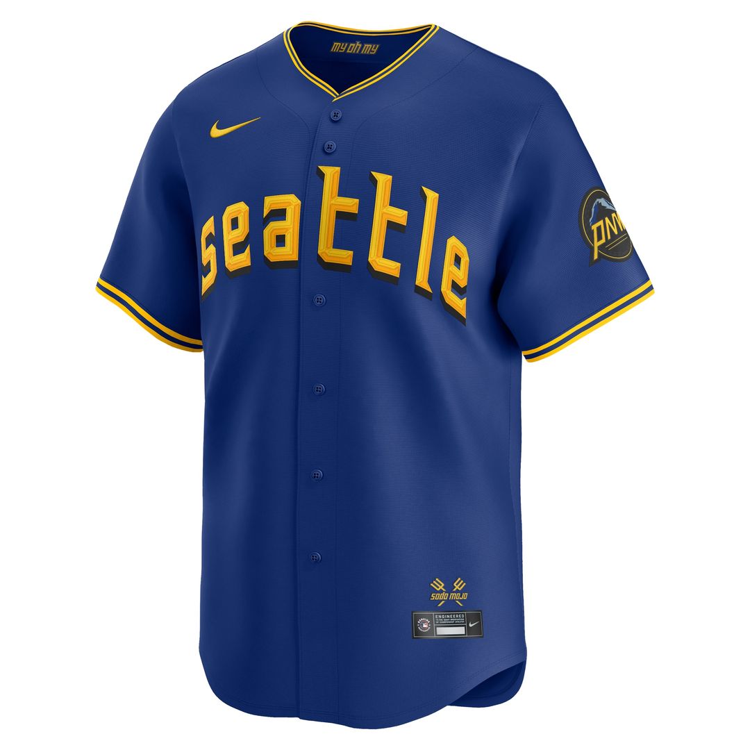 Ken Griffey Jr. Seattle Mariners Nike City Connect Retired Limited Player Jersey - Royal Official MLB Team Apparel Baseball Fan Gear