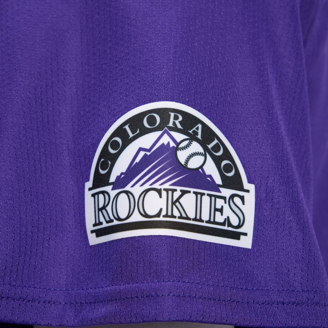 Colorado Rockies Nike Alternate Limited Jersey - Purple Official MLB Team Apparel Baseball Fan Gear