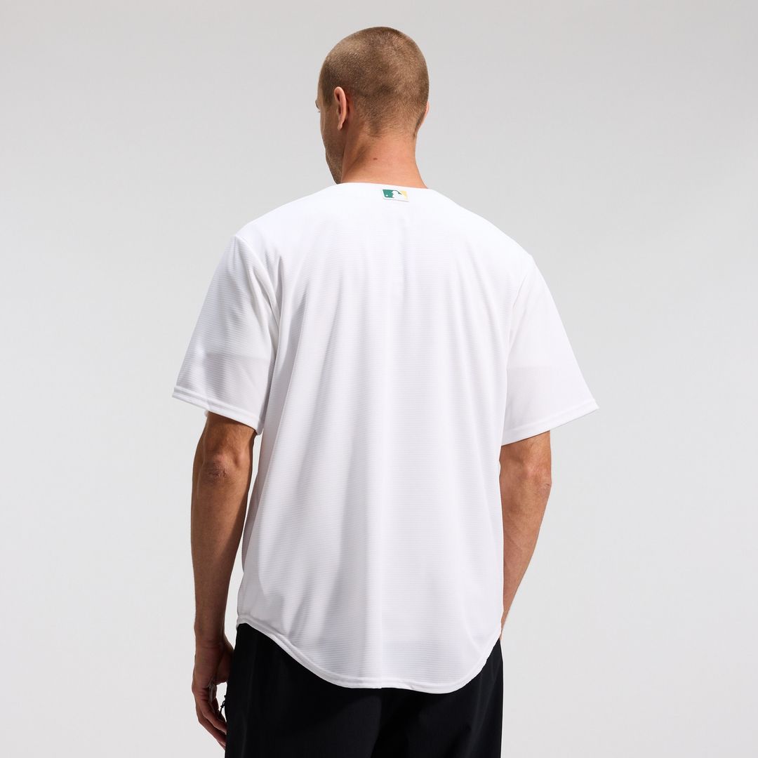 Athletics Nike Home Replica Team Jersey - White Official MLB Team Apparel Baseball Fan Gear