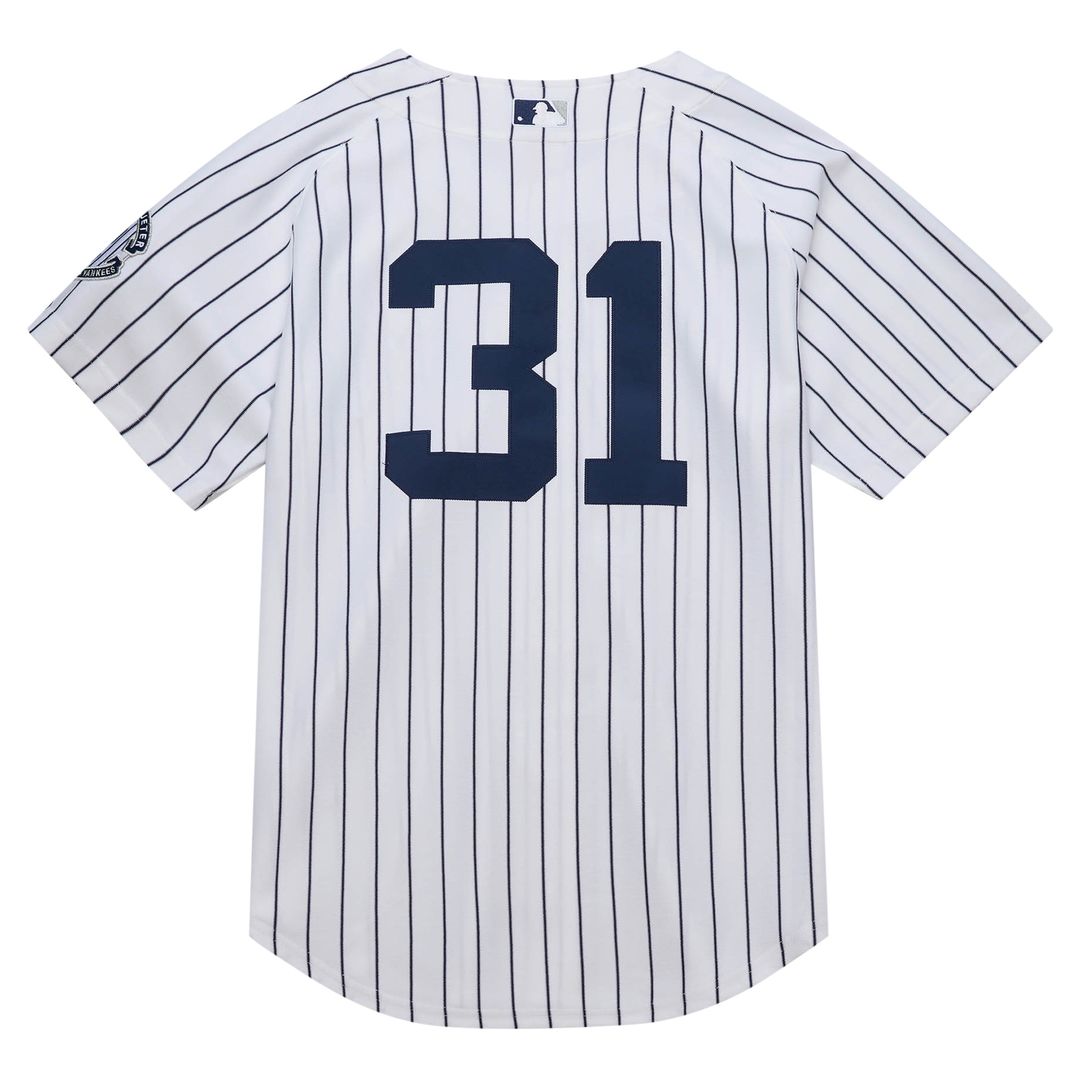 Ichiro Suzuki New York Yankees Mitchell & Ness 2014 Cooperstown Collection Authentic Throwback Jersey - White Official MLB Team Apparel Baseball Fan G