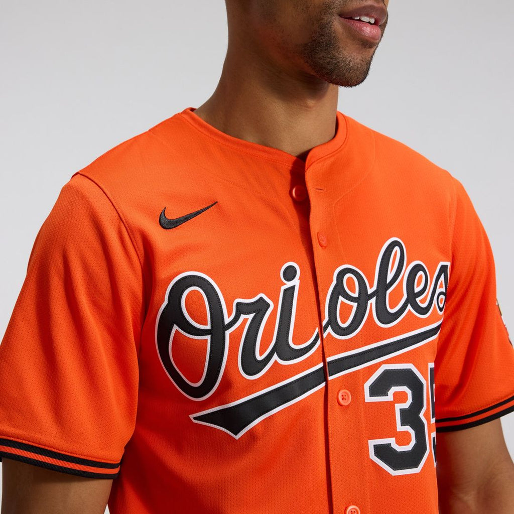 Adley Rutschman Baltimore Orioles Nike 2nd Alternate Limited Player Jersey - Orange Official MLB Team Apparel Baseball Fan Gear