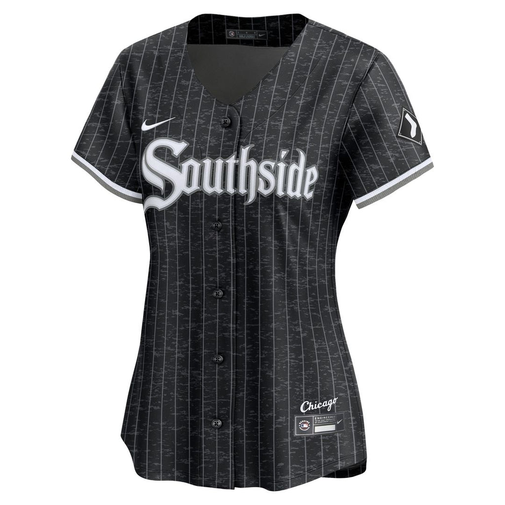 Chicago White Sox Nike Women's City Connect Limited Jersey - Black Official MLB Team Apparel Baseball Fan Gear