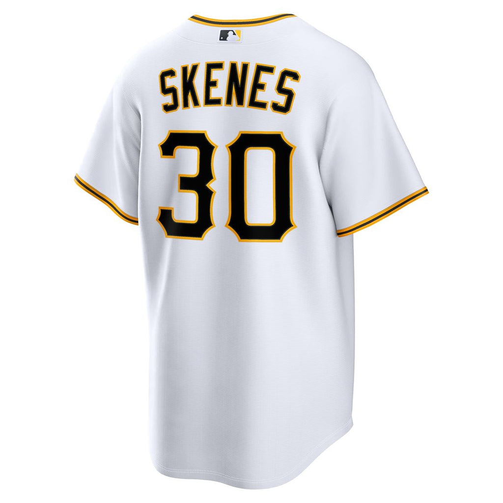 Paul Skenes Pittsburgh Pirates Nike Home Replica Jersey - White Official MLB Team Apparel Baseball Fan Gear
