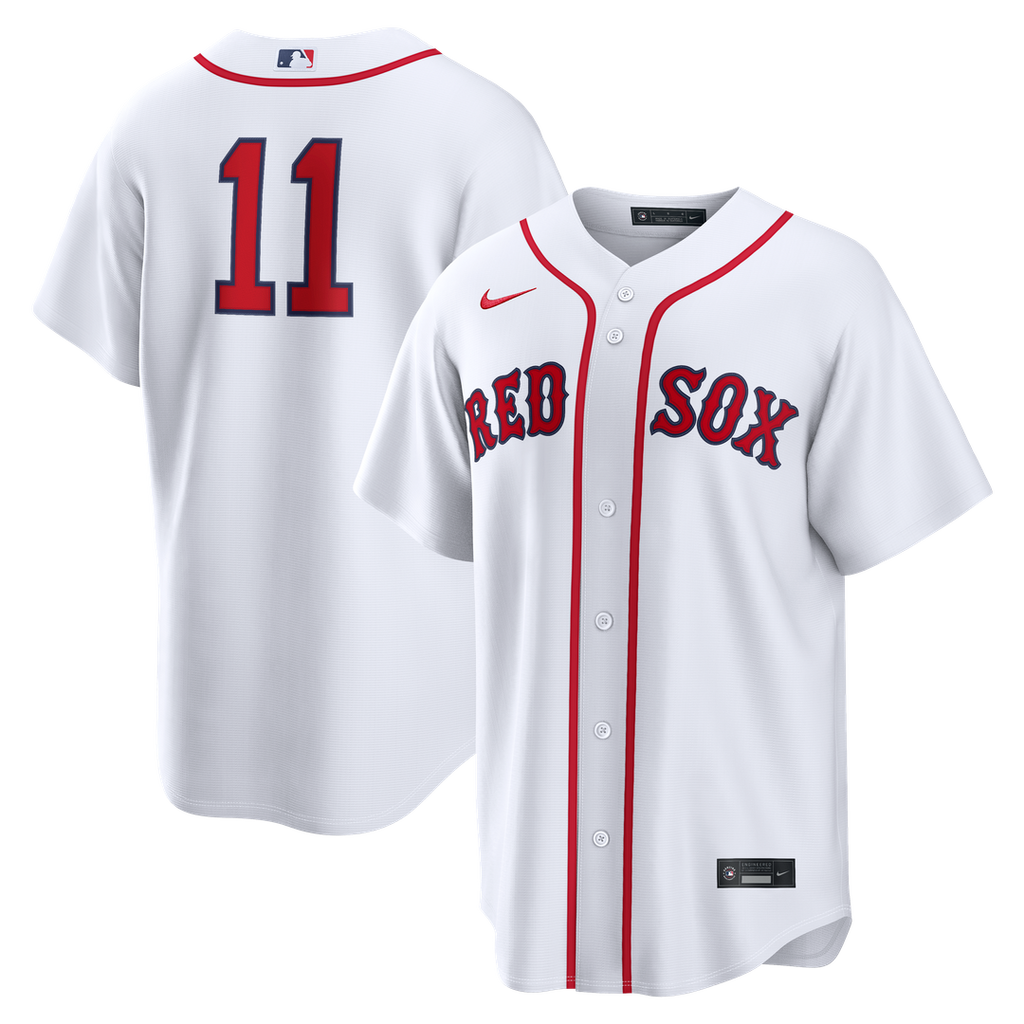 Marcelo Mayer Boston Red Sox Nike Home Replica Jersey - White Official MLB Team Apparel Baseball Fan Gear