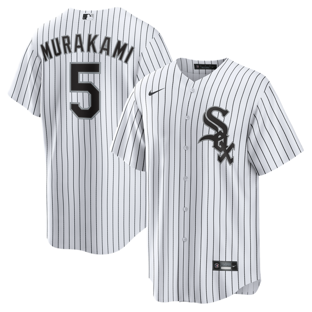 Munetaka Murakami Chicago White Sox Nike Home Replica Jersey - White Official MLB Team Apparel Baseball Fan Gear