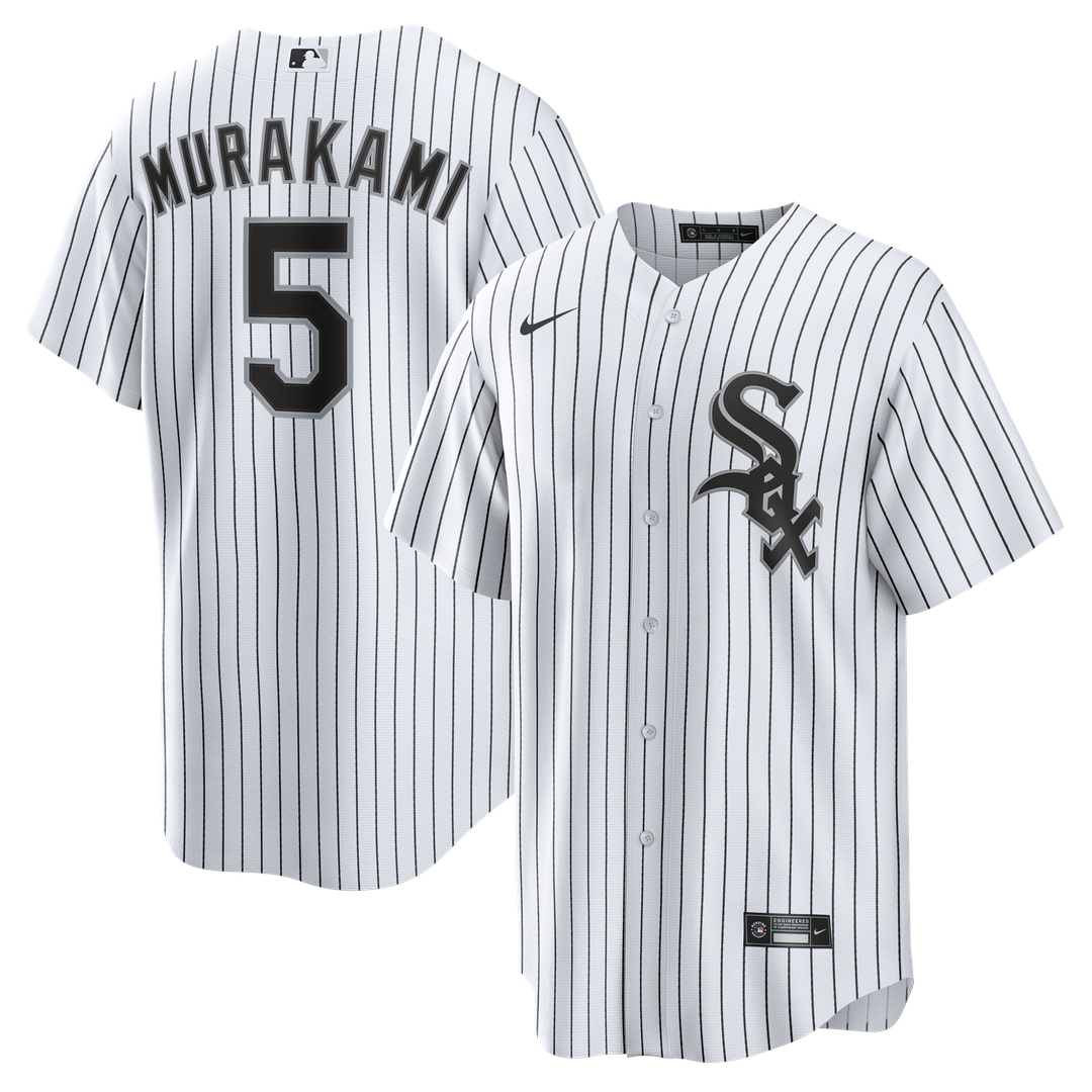 Munetaka Murakami Chicago White Sox Nike Home Replica Jersey - White Official MLB Team Apparel Baseball Fan Gear