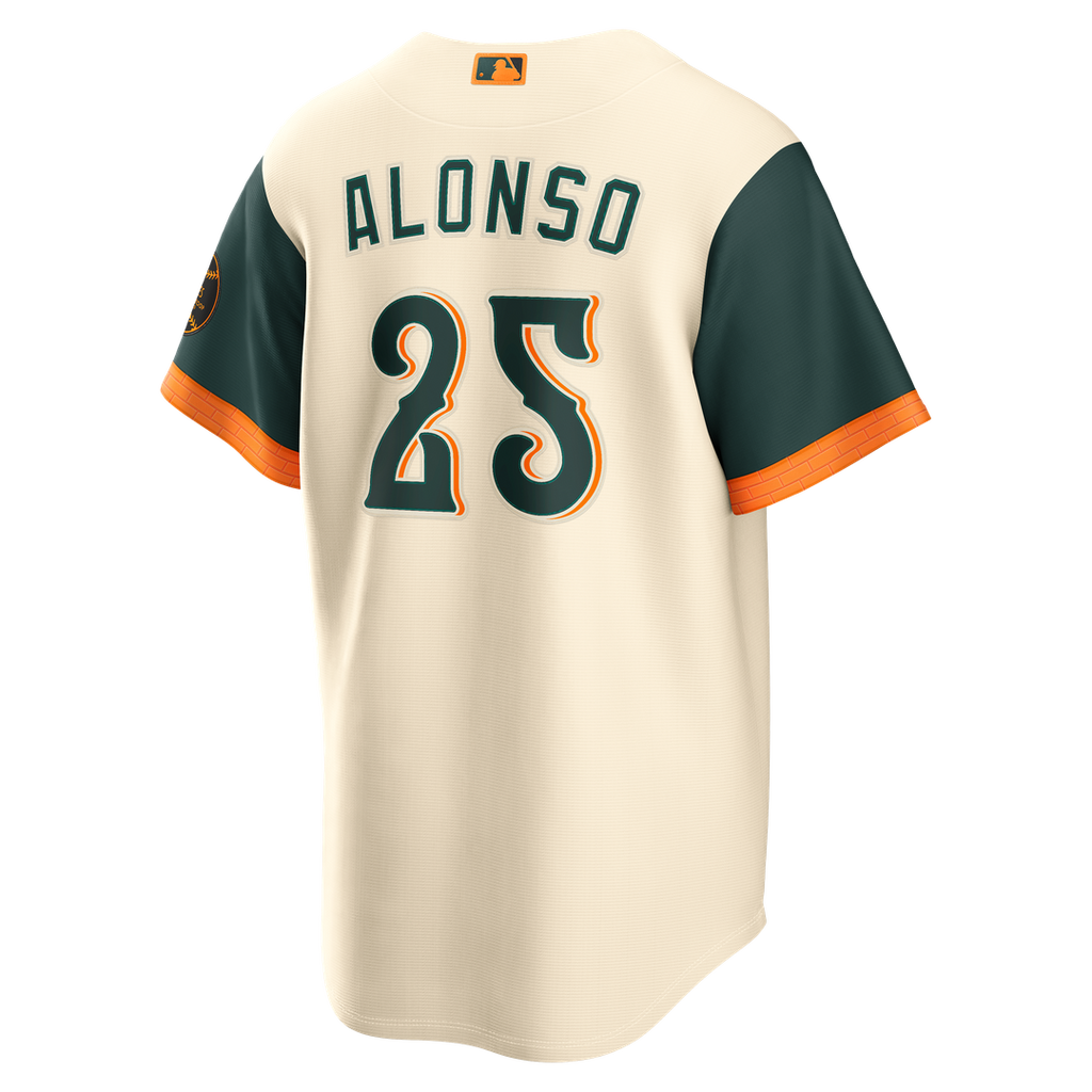 Pete Alonso Baltimore Orioles Nike 2026 City Connect Stadium Jersey - Cream Official MLB Team Apparel Baseball Fan Gear