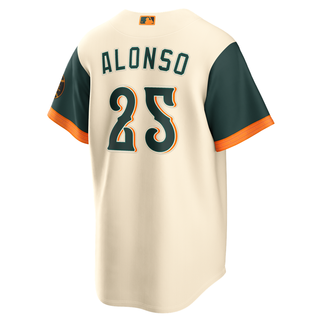 Pete Alonso Baltimore Orioles Nike 2026 City Connect Stadium Jersey - Cream Official MLB Team Apparel Baseball Fan Gear