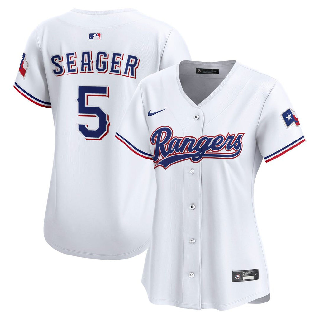 Corey Seager Texas Rangers Nike Women's Home Limited Player Jersey - White Official MLB Team Apparel Baseball Fan Gear