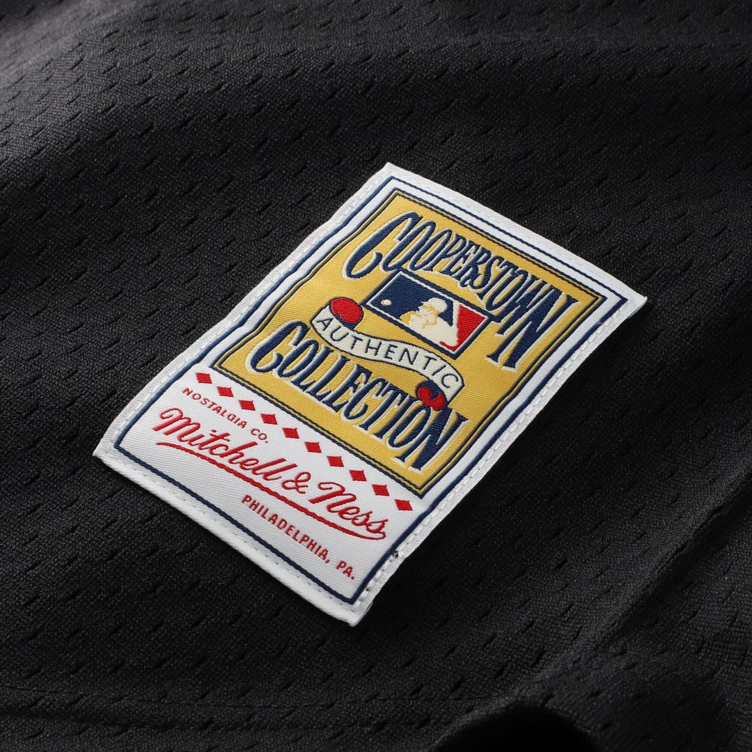 Ken Griffey Jr. Cincinnati Reds Mitchell & Ness Big & Tall Cooperstown Mesh Batting Practice Jersey - Black Official MLB Team Apparel Baseball Fan Gea