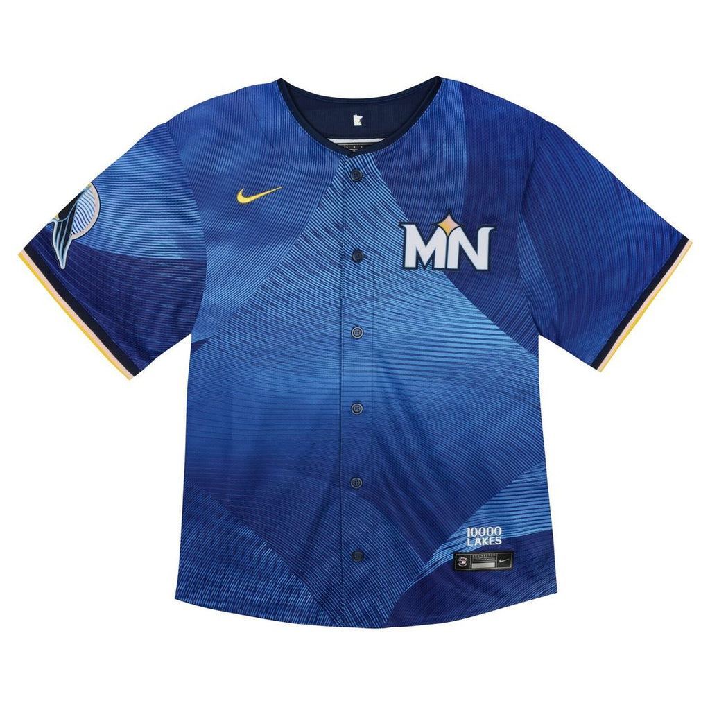 Minnesota Twins Nike Infant 2024 City Connect Limited Jersey - Navy Official MLB Team Apparel Baseball Fan Gear