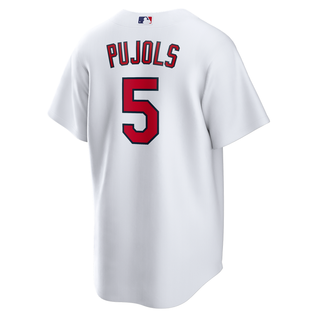 Albert Pujols St. Louis Cardinals Nike Home Retired Player Replica Jersey - White Official MLB Team Apparel Baseball Fan Gear