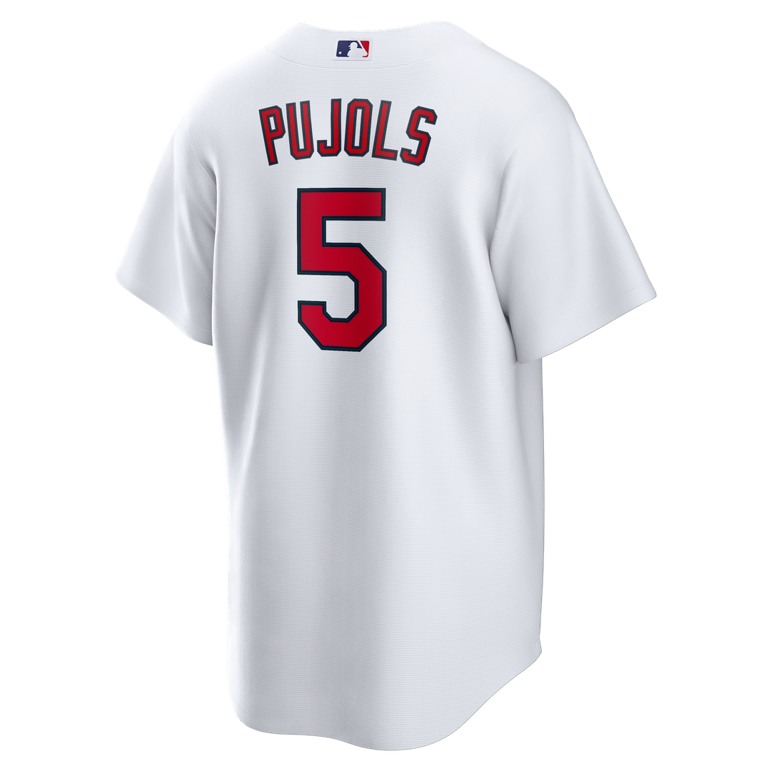 Albert Pujols St. Louis Cardinals Nike Home Retired Player Replica Jersey - White Official MLB Team Apparel Baseball Fan Gear