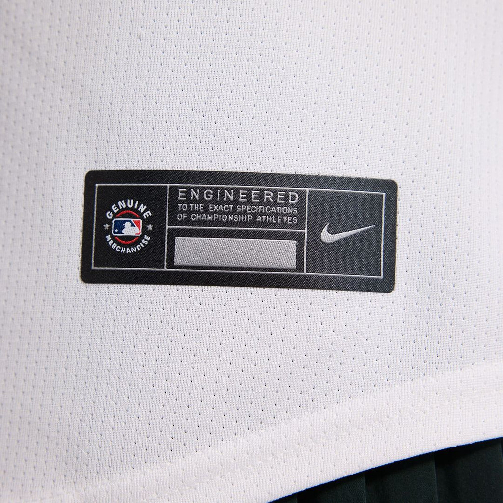 Athletics Nike Women's Home Limited Jersey – White Official MLB Team Apparel Baseball Fan Gear