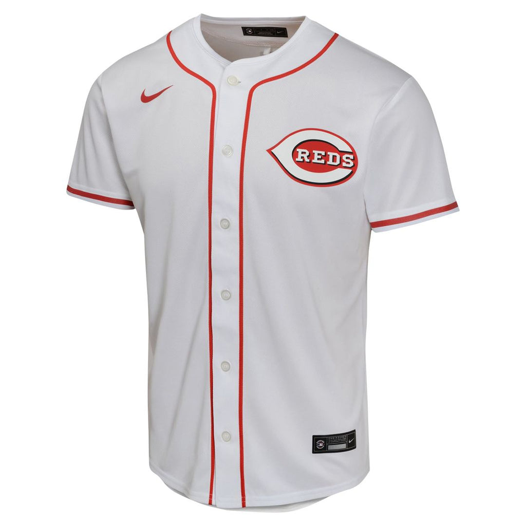 Elly De La Cruz Cincinnati Reds Nike Youth Home Game Player Jersey - White Official MLB Team Apparel Baseball Fan Gear