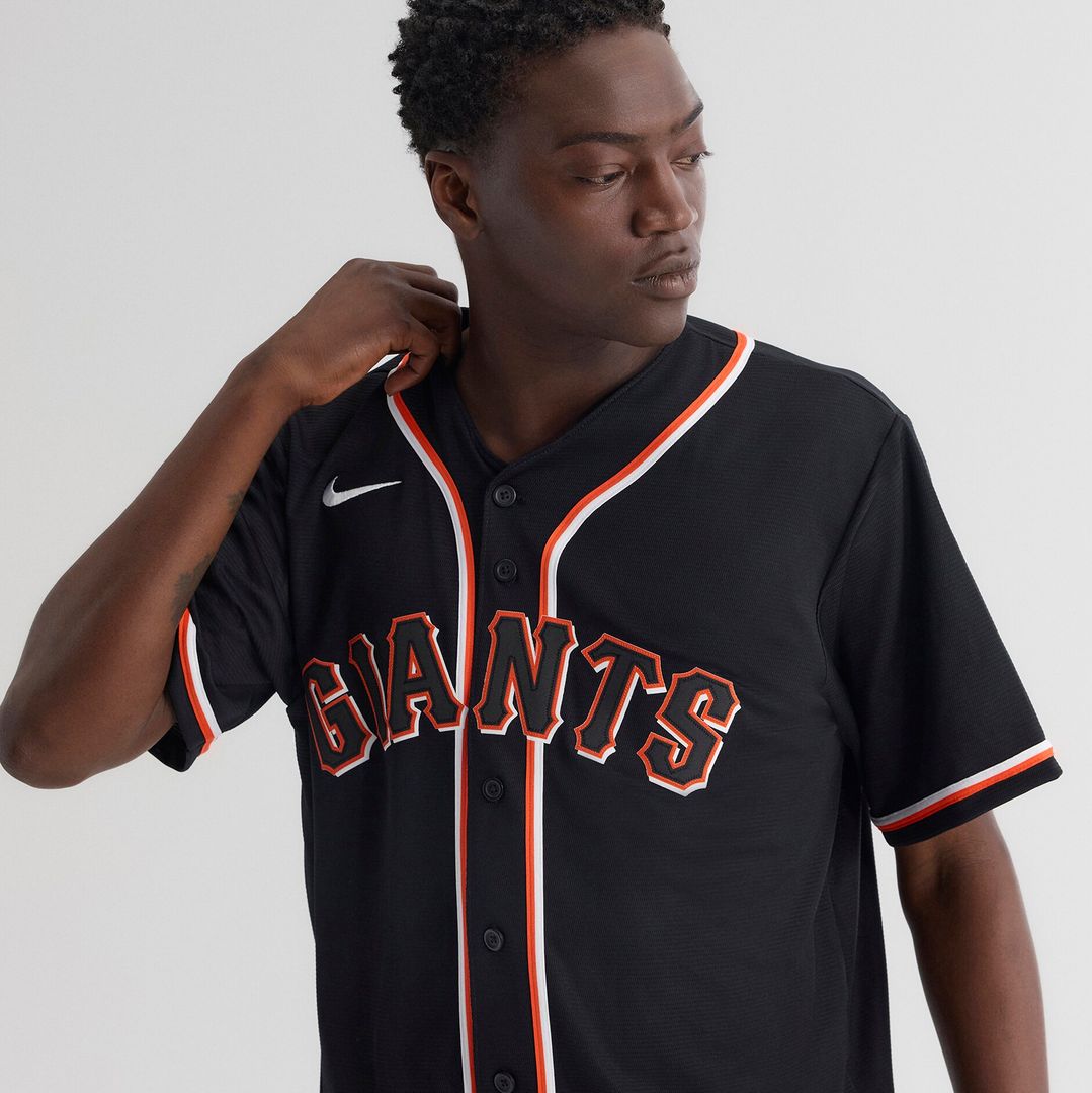 Jung Hoo Lee San Francisco Giants Nike Fashion Replica Black Out Jersey Official MLB Team Apparel Baseball Fan Gear