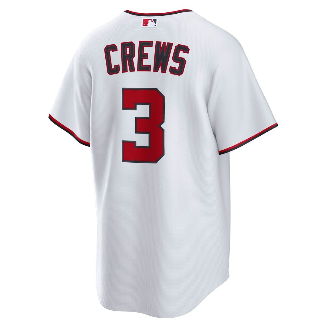 Dylan Crews Washington Nationals Nike Home Replica Jersey - White Official MLB Team Apparel Baseball Fan Gear