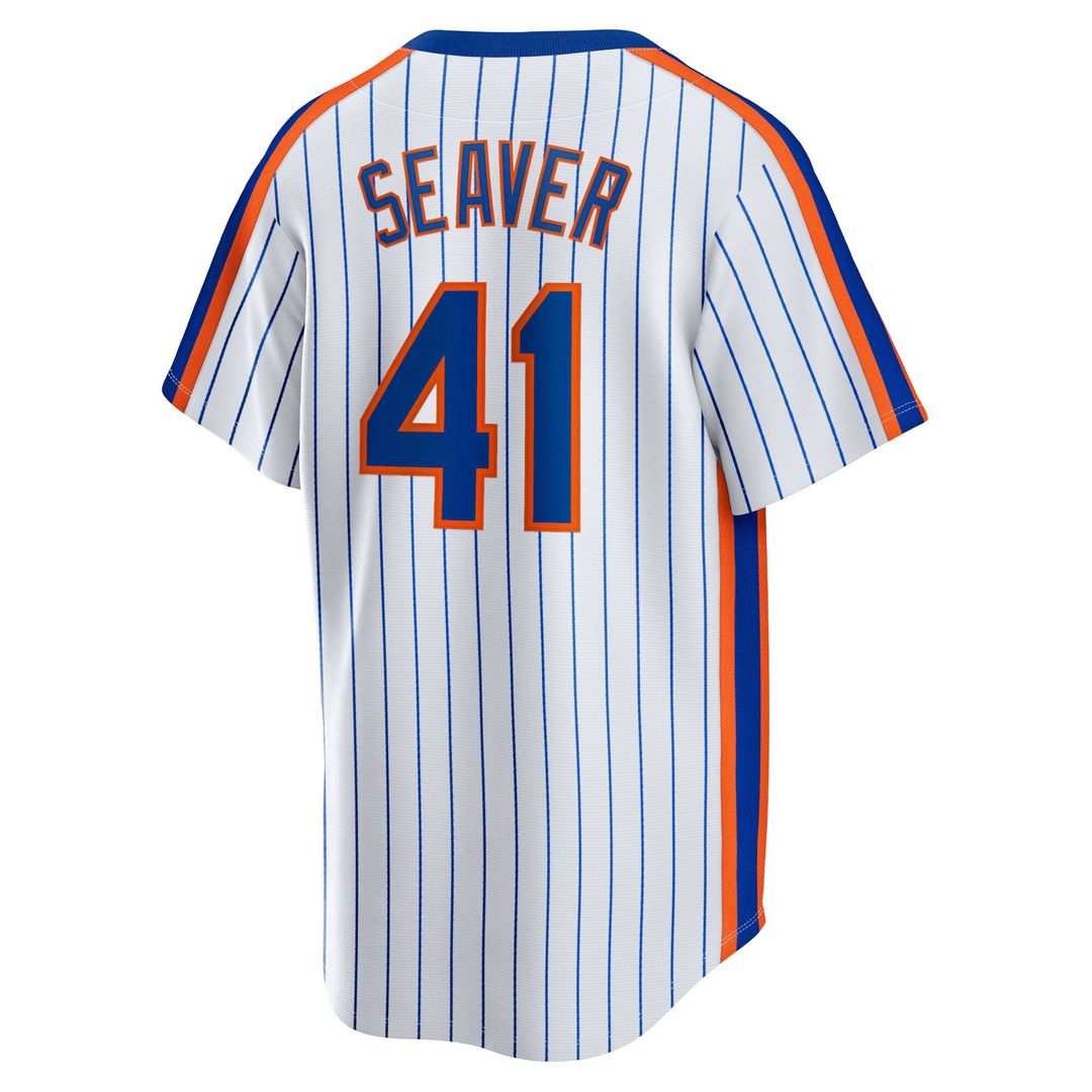 Tom Seaver New York Mets Nike Home Cooperstown Collection Player Jersey - White Official MLB Team Apparel Baseball Fan Gear