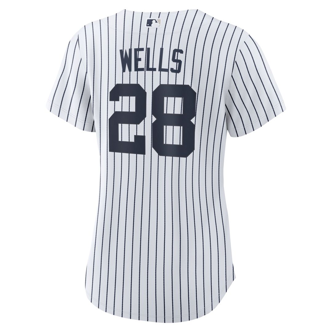 Austin Wells New York Yankees Nike Women's Home Replica Jersey - White Official MLB Team Apparel Baseball Fan Gear