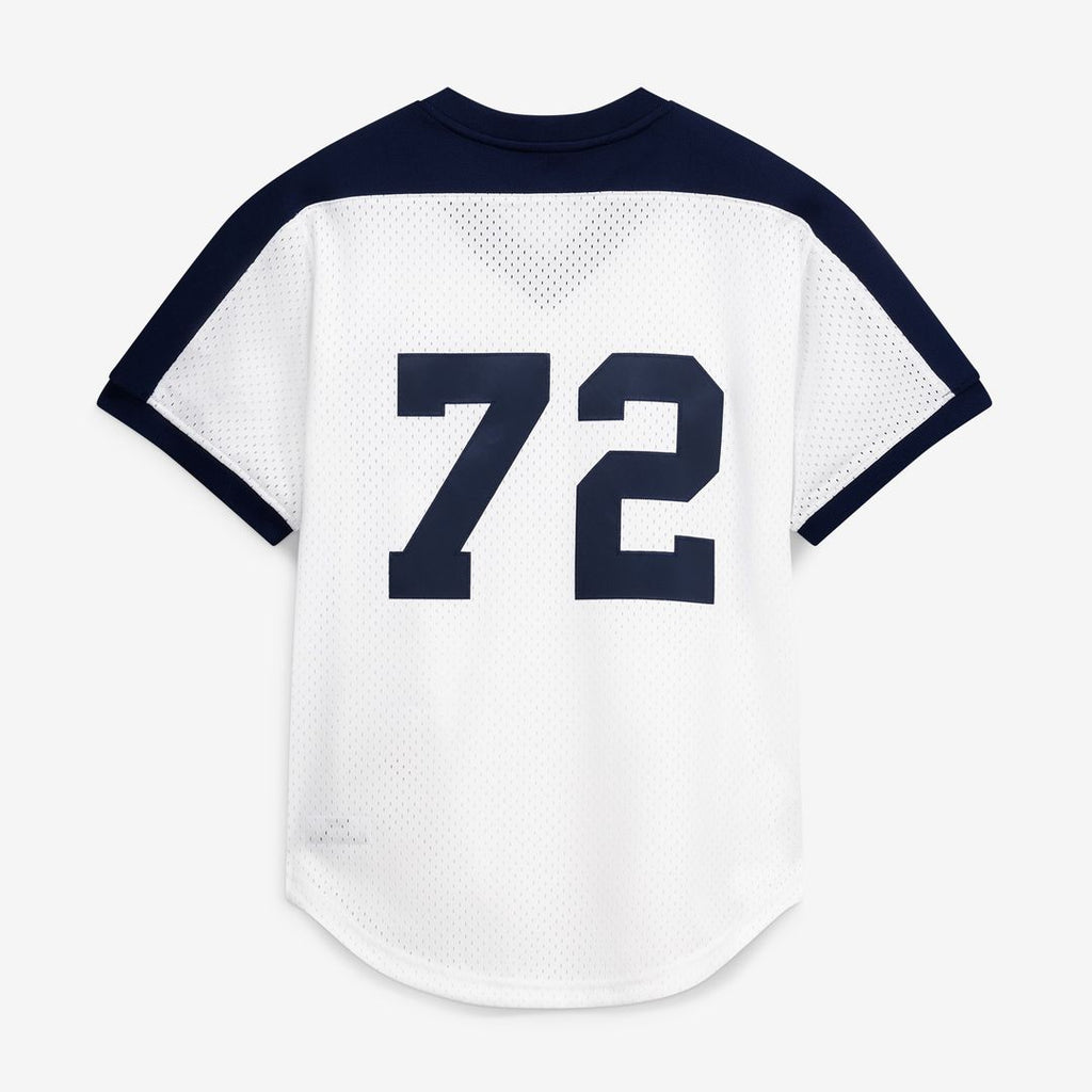 Carlton Fisk Chicago White Sox Mitchell & Ness Authentic Batting Practice Jersey - Navy Official MLB Team Apparel Baseball Fan Gear