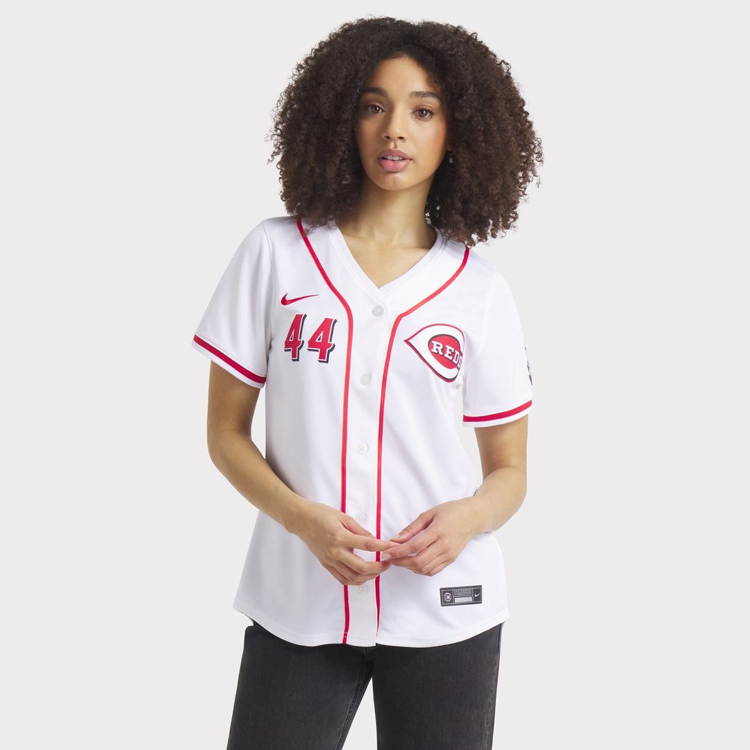 Elly De La Cruz Cincinnati Reds Nike Women's Home Limited Player Jersey – White Official MLB Team Apparel Baseball Fan Gear