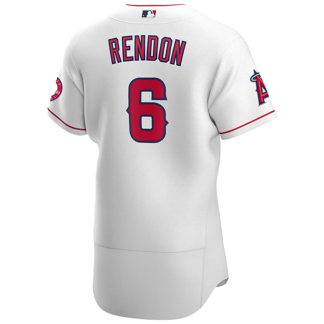 Anthony Rendon Los Angeles Angels Nike Authentic Player Jersey - White Official MLB Team Apparel Baseball Fan Gear