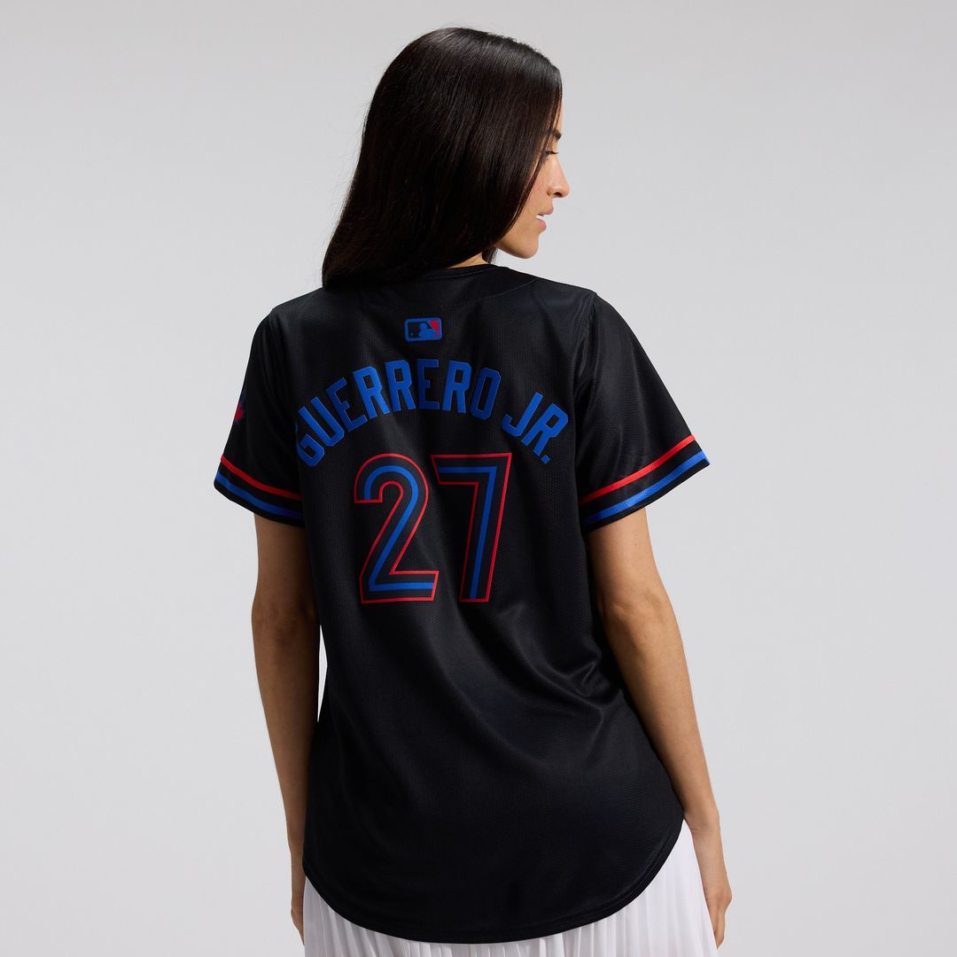 Vladimir Guerrero Jr. Toronto Blue Jays Nike Women's 2024 City Connect Limited Player Jersey - Navy Official MLB Team Apparel Baseball Fan Gear