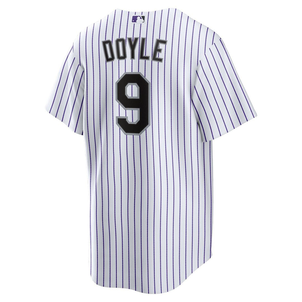 Brenton Doyle Colorado Rockies Nike Youth Home Replica Jersey - White Official MLB Team Apparel Baseball Fan Gear