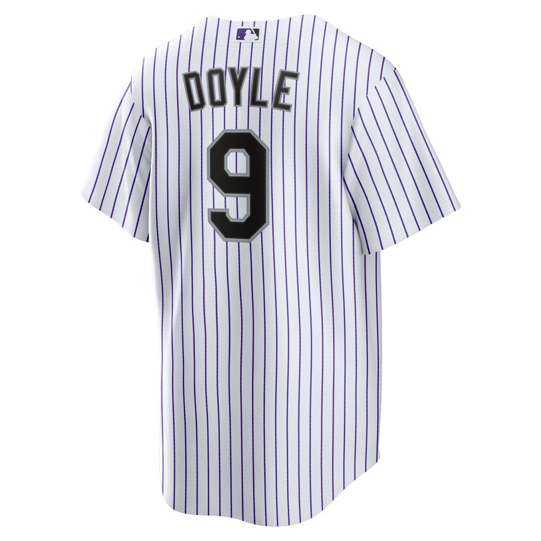 Brenton Doyle Colorado Rockies Nike Youth Home Replica Jersey - White Official MLB Team Apparel Baseball Fan Gear