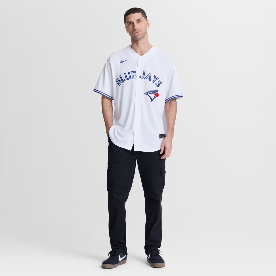 Alejandro Kirk Toronto Blue Jays Nike Home Replica Jersey - White Official MLB Team Apparel Baseball Fan Gear