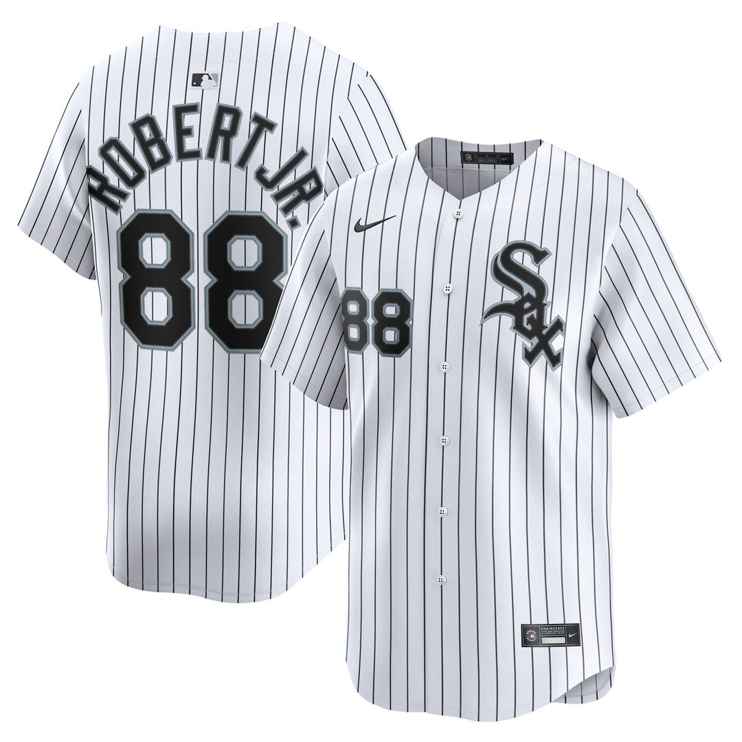 Luis Robert Jr. Chicago White Sox Nike Home Limited Player Jersey - White Official MLB Team Apparel Baseball Fan Gear