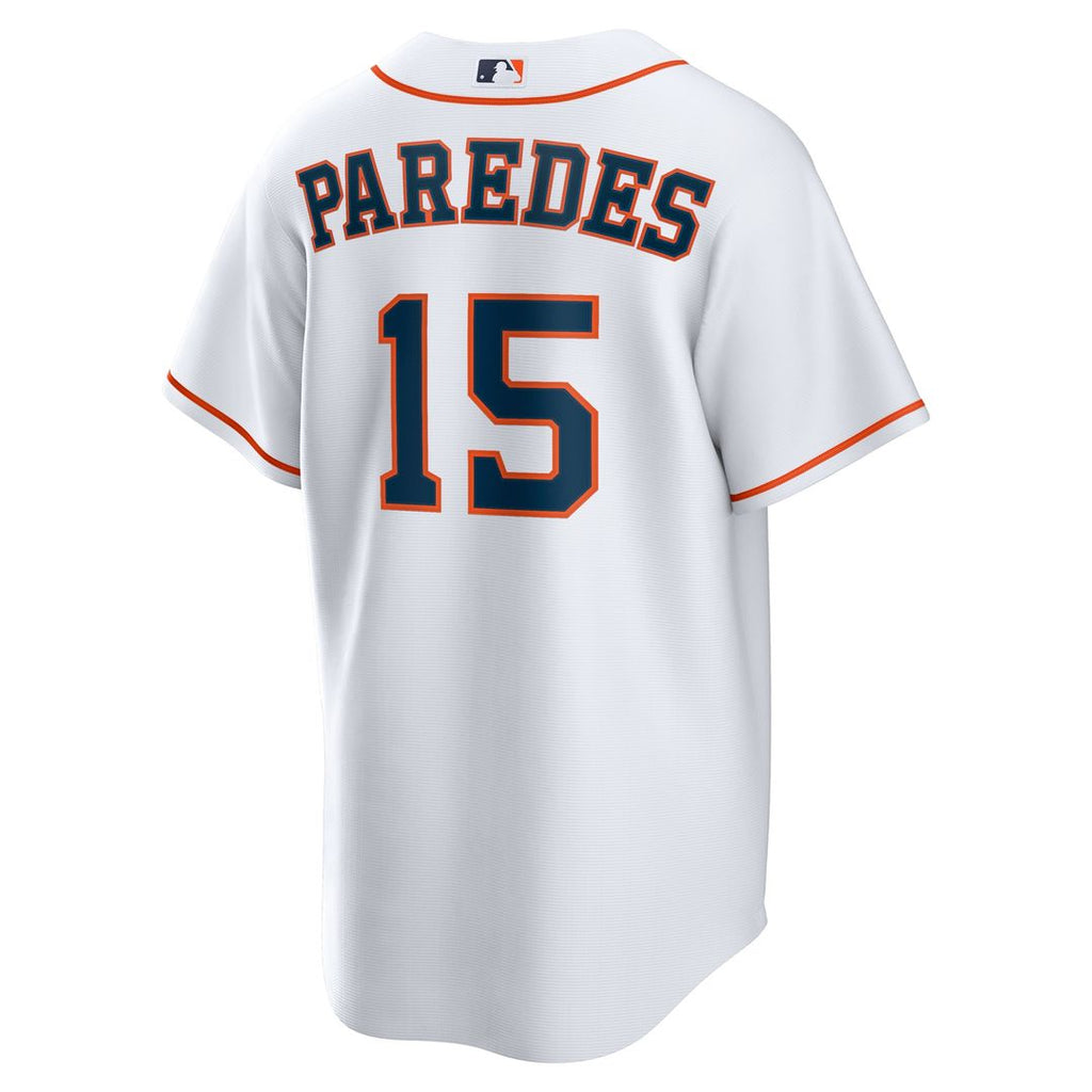 Isaac Paredes Houston Astros Nike Home Replica Jersey - White Official MLB Team Apparel Baseball Fan Gear