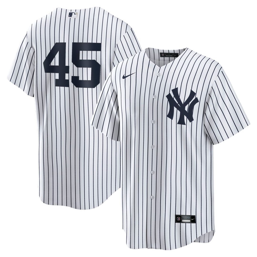 Gerrit Cole New York Yankees Nike Home Replica Player Jersey - White Official MLB Team Apparel Baseball Fan Gear