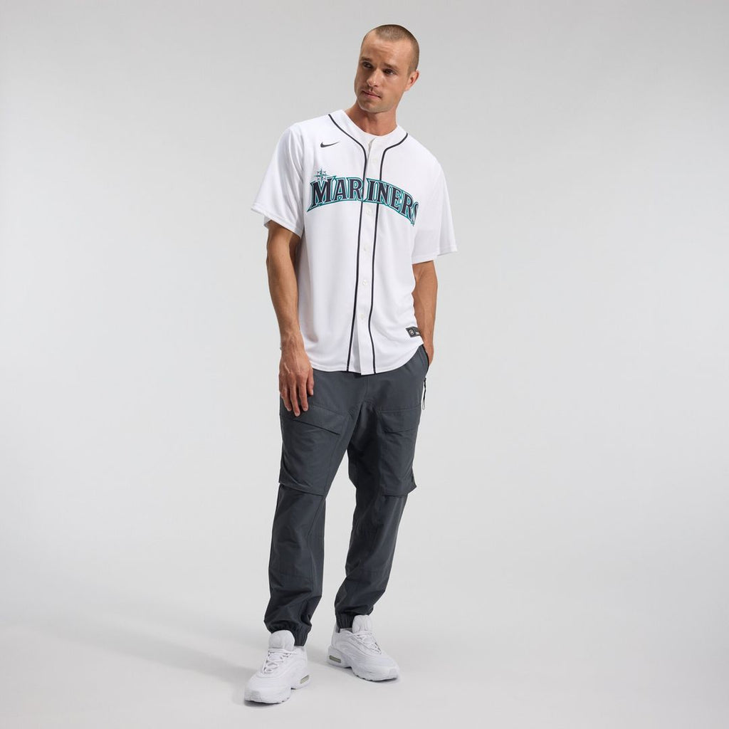 Luis Castillo Seattle Mariners Nike Home Replica Jersey - White Official MLB Team Apparel Baseball Fan Gear