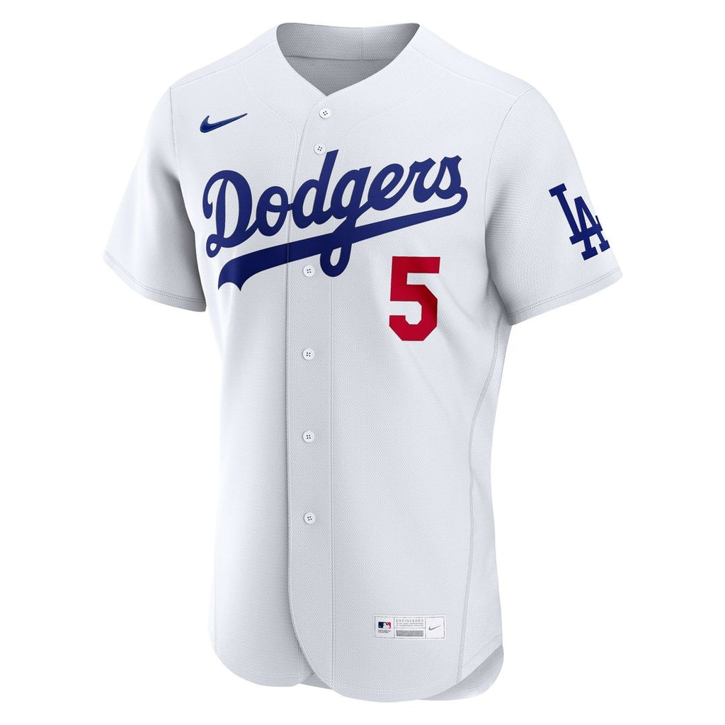 Freddie Freeman Los Angeles Dodgers Nike Home Authentic Jersey - White Official MLB Team Apparel Baseball Fan Gear
