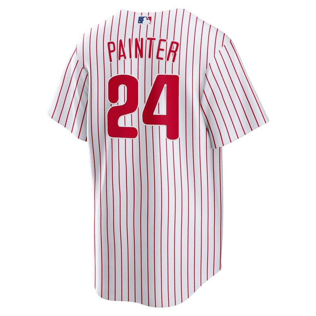 Andrew Painter Philadelphia Phillies Nike Home Replica Jersey - White Official MLB Team Apparel Baseball Fan Gear