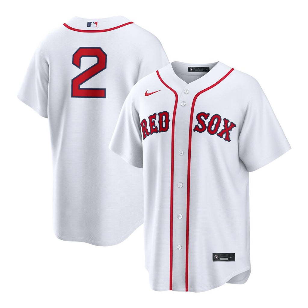 Isiah Kiner-Falefa Boston Red Sox Nike Home Replica Jersey - White Official MLB Team Apparel Baseball Fan Gear