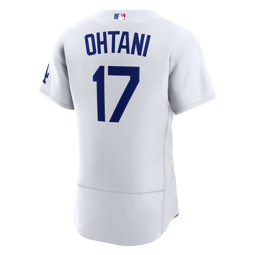 Shohei Ohtani Los Angeles Dodgers Nike Home Authentic Jersey - White Official MLB Team Apparel Baseball Fan Gear