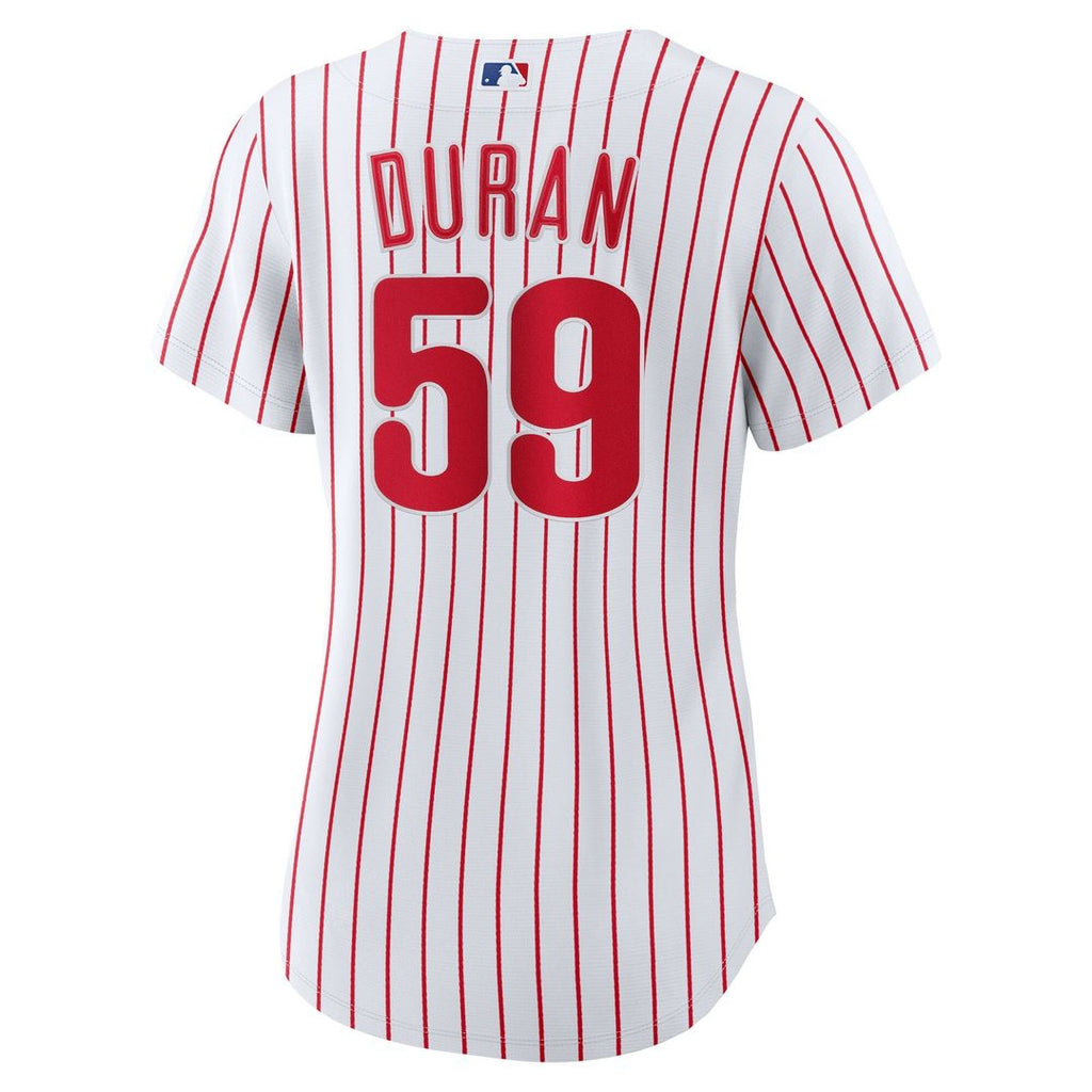 Jhoan Duran Philadelphia Phillies Nike Women's Home Replica Jersey - White Official MLB Team Apparel Baseball Fan Gear
