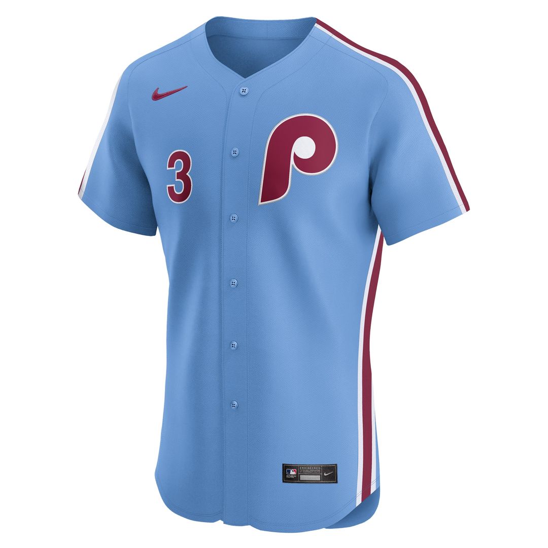 Bryce Harper Philadelphia Phillies Nike Home Elite Jersey - White Official MLB Team Apparel Baseball Fan Gear