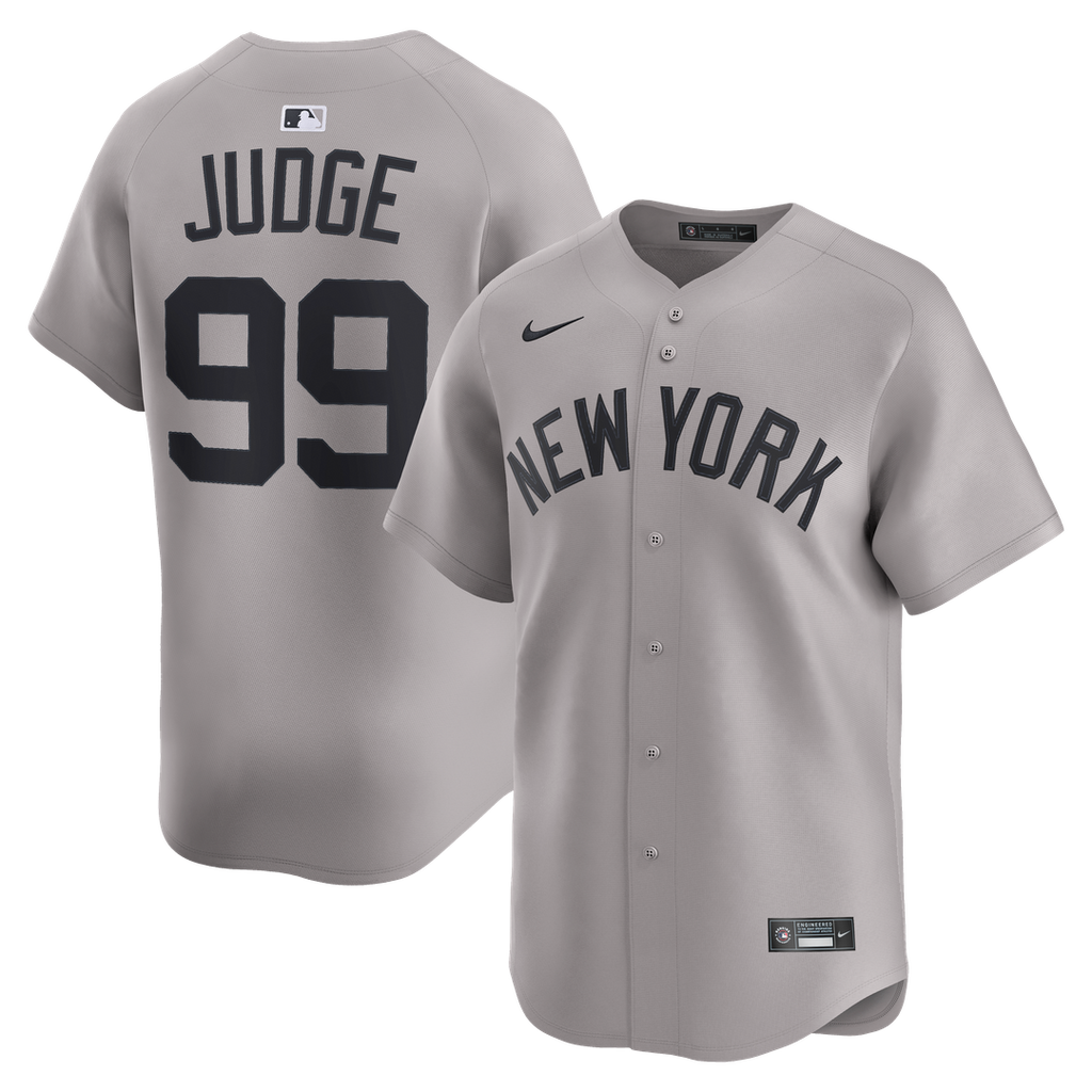 Aaron Judge New York Yankees Nike Road Limited Player Jersey - Gray Official MLB Team Apparel Baseball Fan Gear