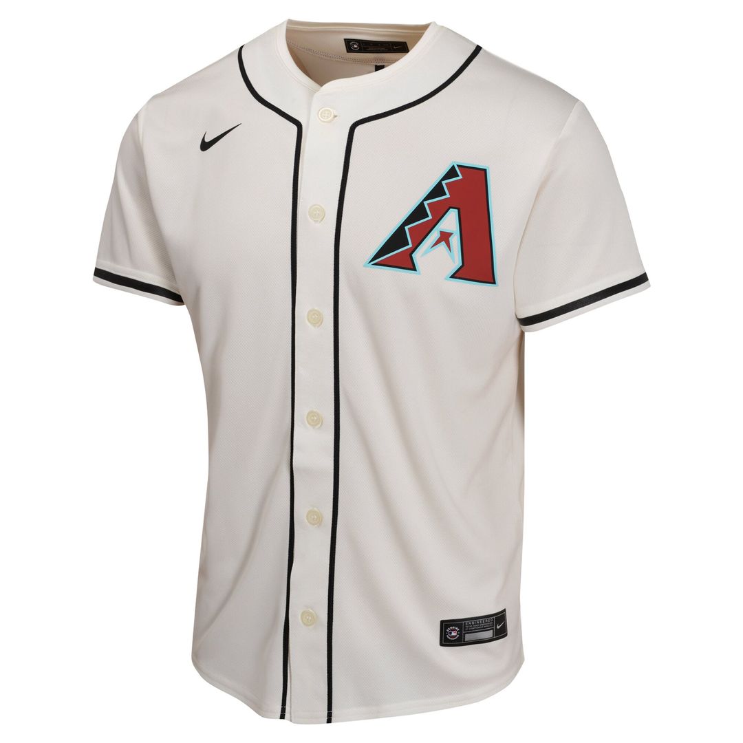 Corbin Carroll Arizona Diamondbacks Nike Youth Home Game Player Jersey - White Official MLB Team Apparel Baseball Fan Gear