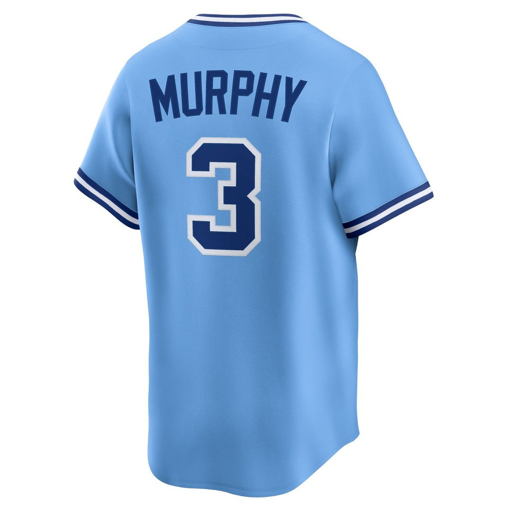 Dale Murphy Atlanta Braves Nike Throwback Cooperstown Collection Limited Jersey - Light Blue Official MLB Team Apparel Baseball Fan Gear