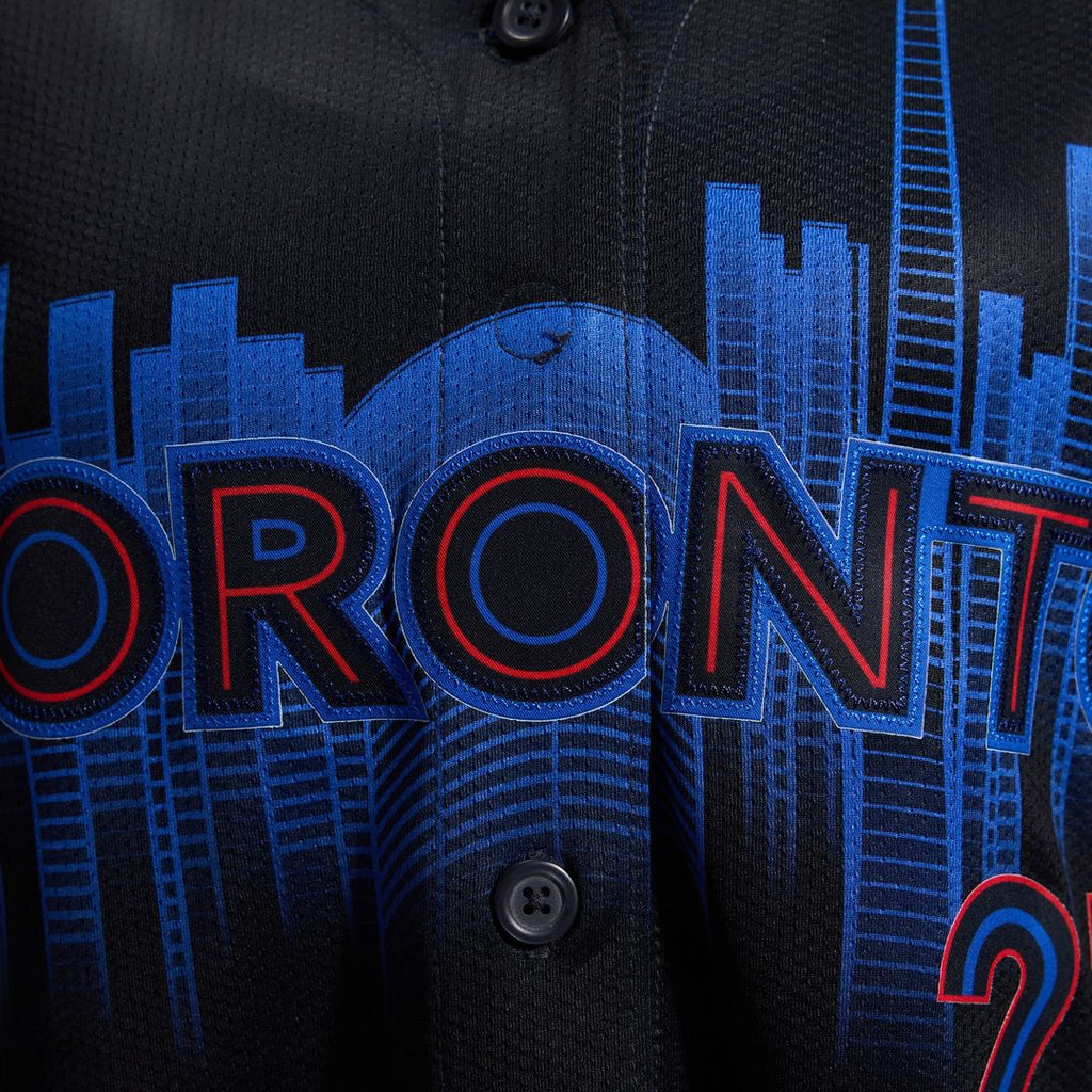 Vladimir Guerrero Jr. Toronto Blue Jays Nike Women's 2024 City Connect Limited Player Jersey - Navy Official MLB Team Apparel Baseball Fan Gear